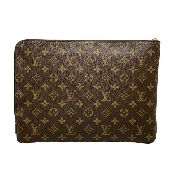 Auth LOUIS VUITTON Etuy Voyage MM M44499 Monogram RFID : confirmed Clutch Bag - Picture 2 of 16